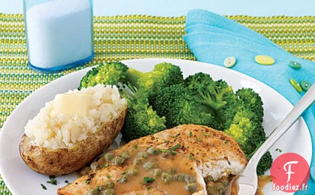 Poulet au Citron et Câpres