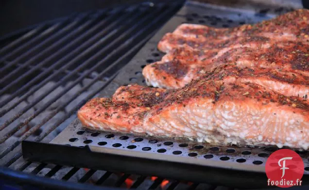 Recette de Salade de Saumon Grillé