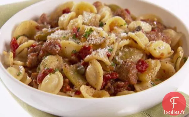 Orecchiette au Fenouil Rôti et Saucisse