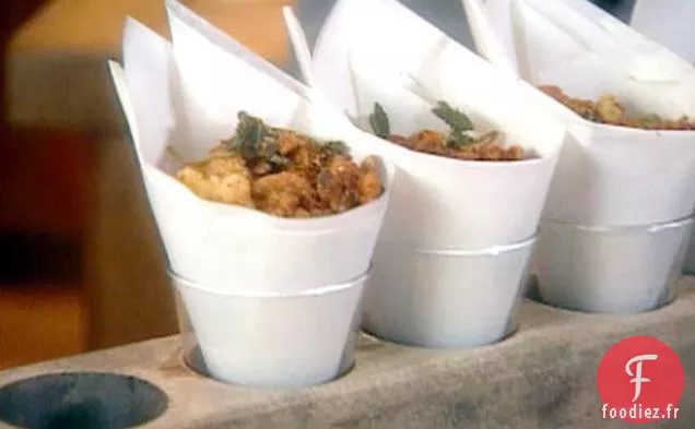 Haricots Blancs Croustillants à l'Huile de Chili