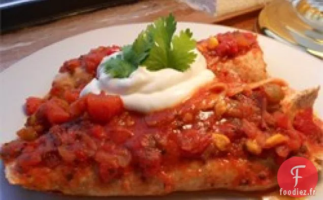 Enchiladas aux Crevettes