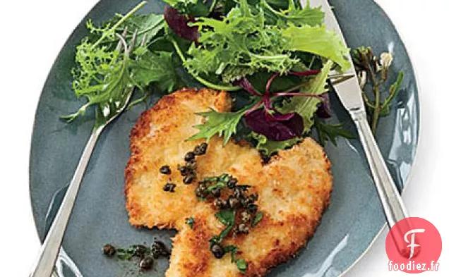 Escalope de Poulet Enrobée de Panko