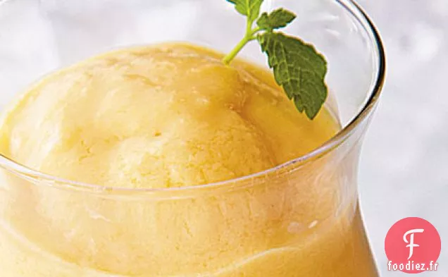 Smoothie Aux Pêches Fraîches