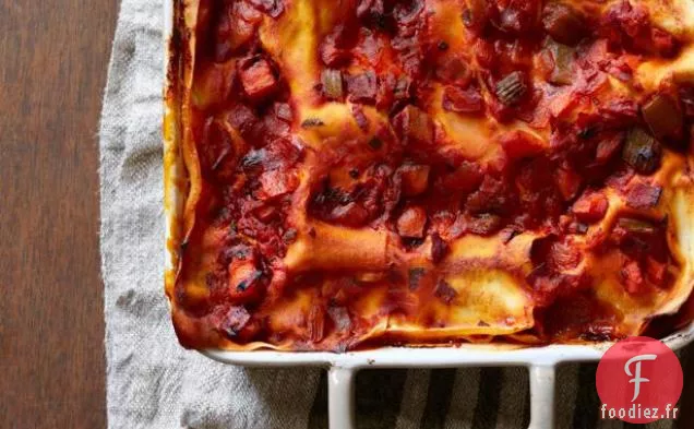 Lasagne aux Boulettes de Saucisse