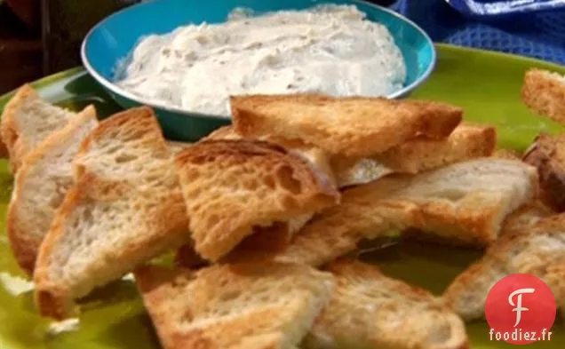 Tartinade à la Ricotta au Citron et au Poivre