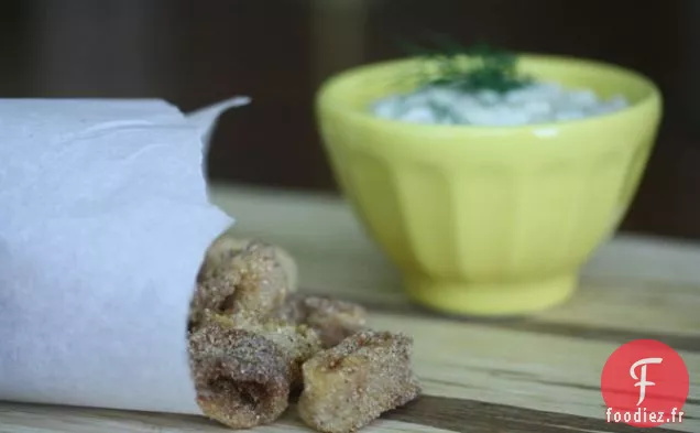 Calamars Frits À La Sauce Tartare À L'Aneth