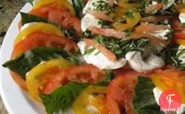 Salade de Caprese Tricolore de Tami