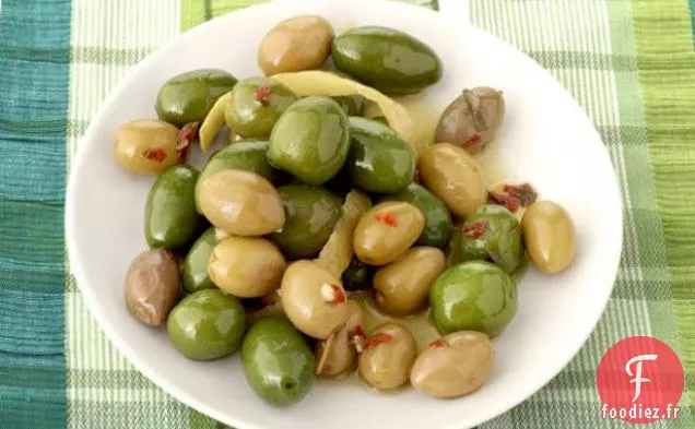Olives Marinées aux Agrumes