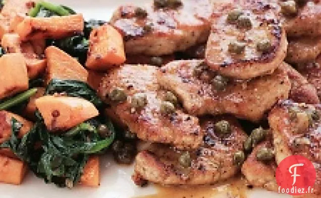 Médaillons De Porc À La Sauce À L'Orange