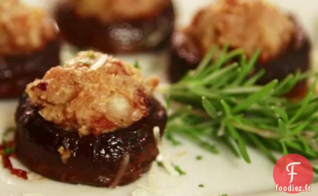 Champignons Farcis au Bacon