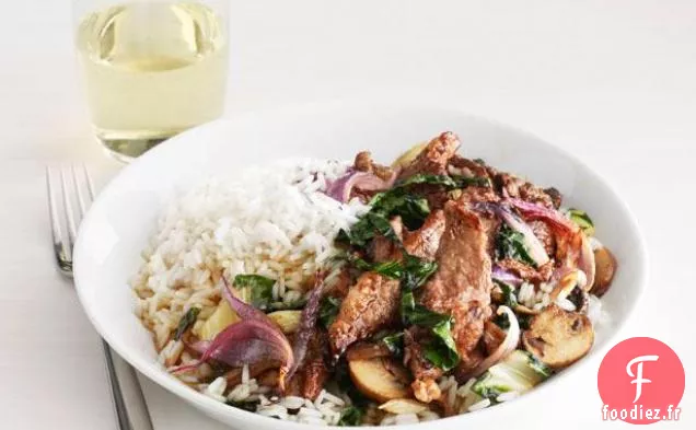 Sauté de Bœuf et Champignons