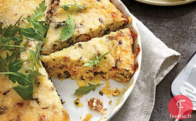 Quiche à la saucisse et au Gruau