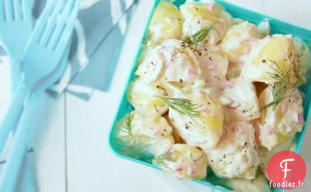 Salade Crémeuse de Pommes de Terre Dijon-Aneth
