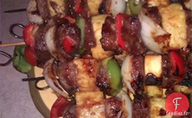 Brochettes de Bœuf Teriyaki