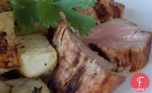 Filet De Porc Glacé à l'Orange