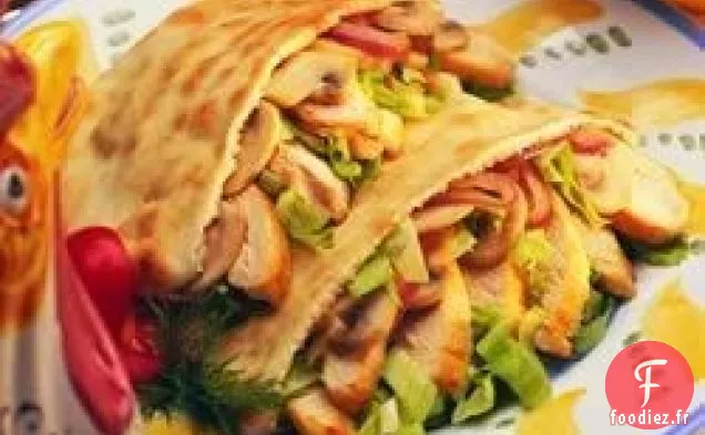 Poches de Pita au Poulet Grillé et Prêt à l'emploi Tyson®