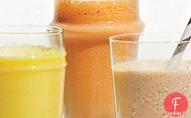 Smoothies Aux Carottes Au Gingembre