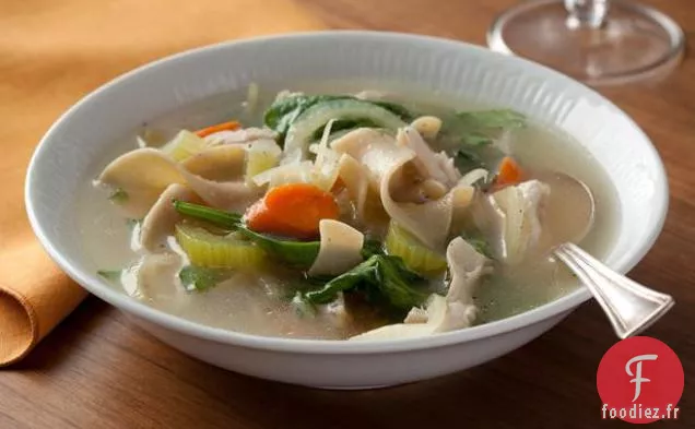 Soupe de Poulet et de Légumes Italienne Copieuse