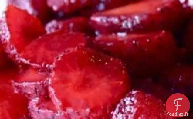 Fraises Infusées au Citron Vert et à la Tequila