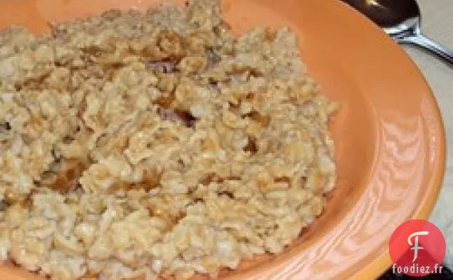 Farine d'Avoine au Beurre d'Arachide et à l'Érable