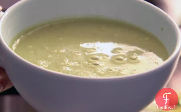 Soupe aux Pois et au Pesto