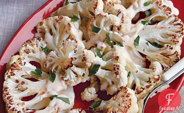 Chou-Fleur Rôti à la Sauce Mornay