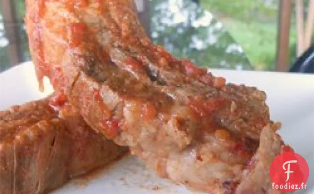 Côtes Grillées à la Mijoteuse