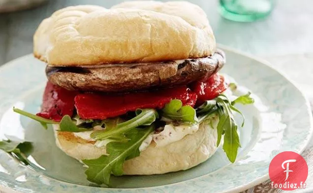 Burger aux Champignons Portobello