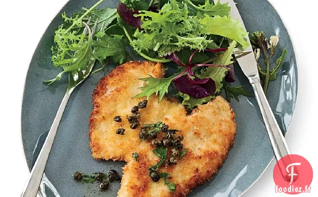 Escalope de Poulet Enrobée de Panko