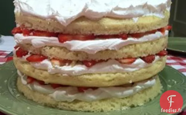 Shortcake aux Fraises au Babeurre
