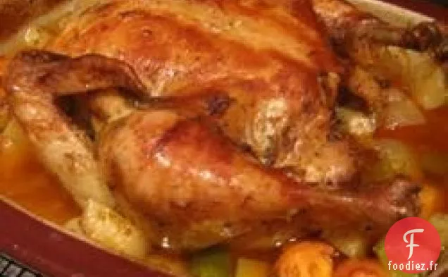 Poulet aux Légumes Rôtis