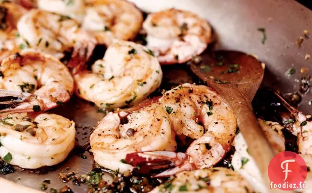Crevettes Grésillées Provençales