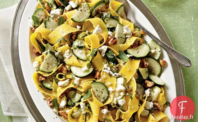 Pâtes à la Courgette et à la Menthe