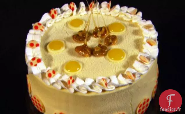 Gâteau à la Crème Glacée Aux Carottes