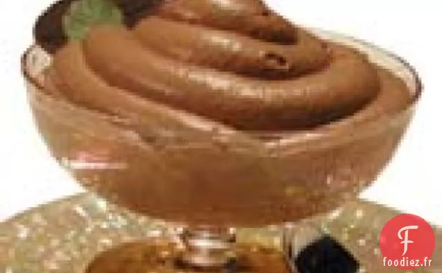 Mousse Au Chocolat Au Lait Et à l'Orange