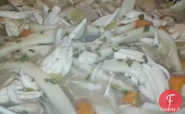 Poulet et Nouilles à l'Ancienne