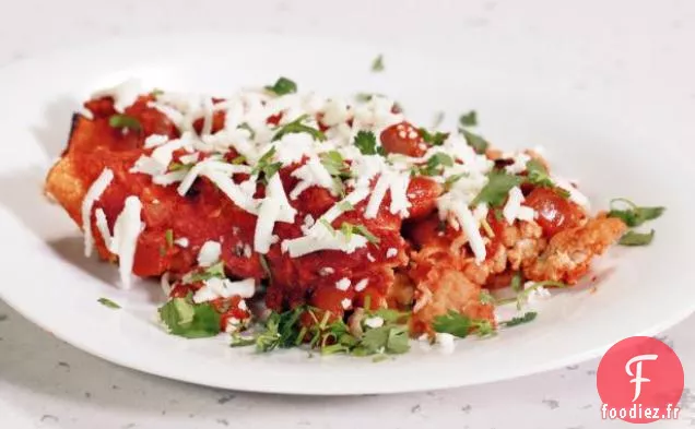 Enchiladas au Poulet