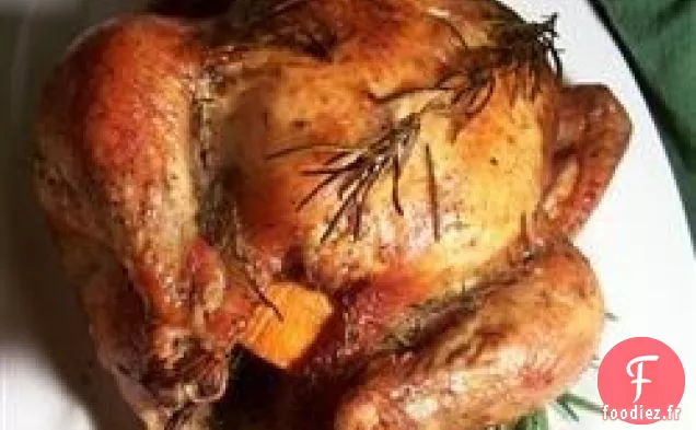 Poulet Rôti aux Herbes à l'Orange
