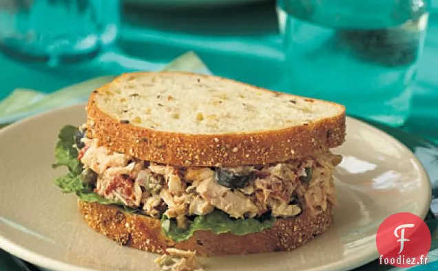 Sandwichs au Thon Méditerranéen