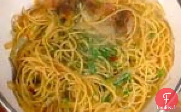 Spaghetti à l'Ail, à l'Oignon et à la Pancetta: Spaghetti alla Gricia