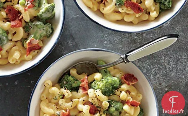 Macaroni au Brocoli et Fromage