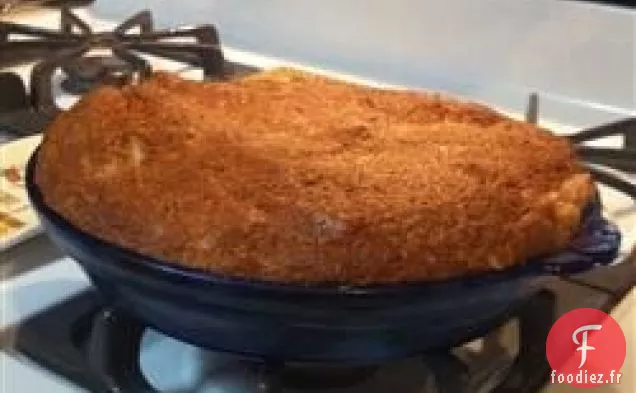 Tarte à la Crème aux Myrtilles
