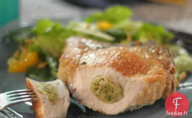 Côtelettes De Porc Farcies