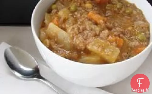 Ragoût de Boeuf Haché à la Mijoteuse