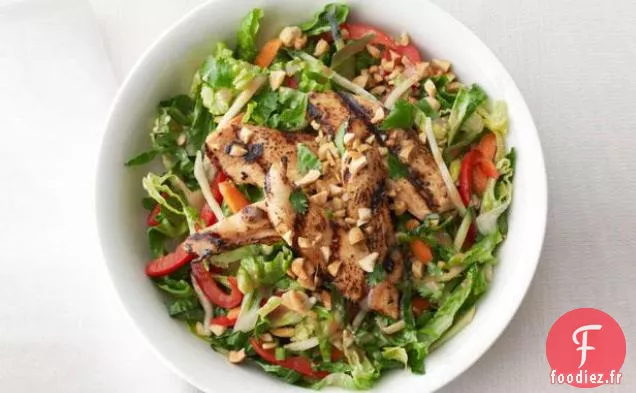 Salade Satay au Poulet