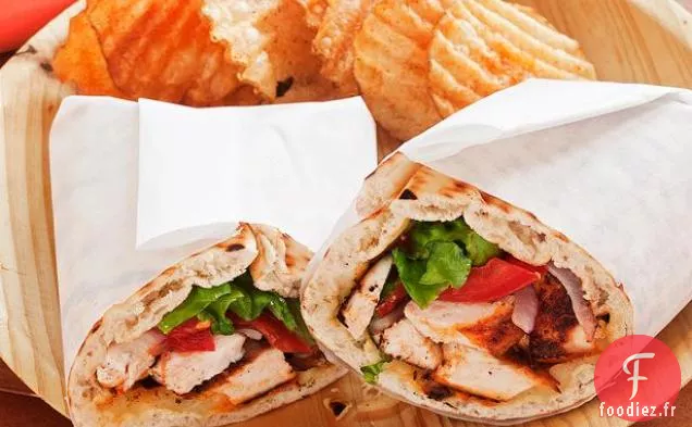 Wraps de Poulet Créole