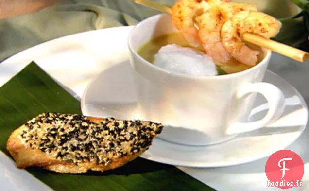 Soupe Banane-Noix de Coco