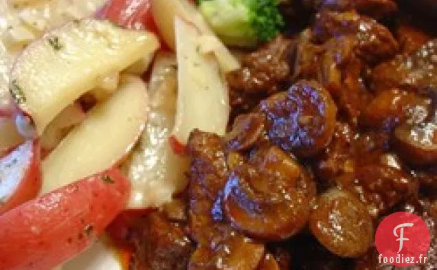 Pointes de Surlonge et Champignons