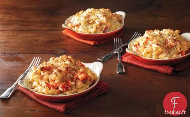 Macaroni au Homard et au Fromage