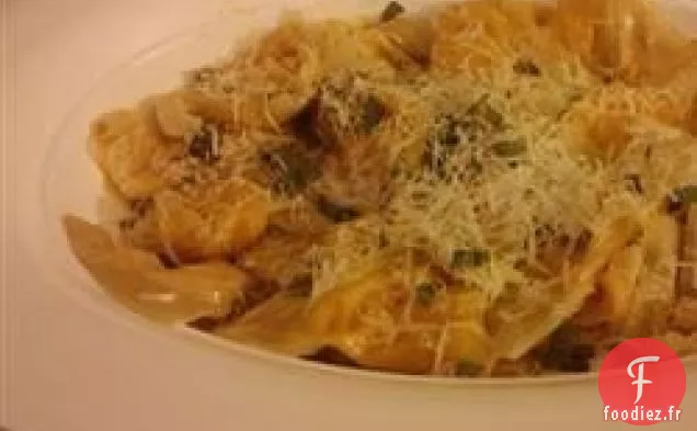 Raviolis Faciles à la Courge Musquée